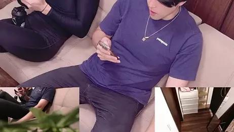 Stretch-man webcam model stream image