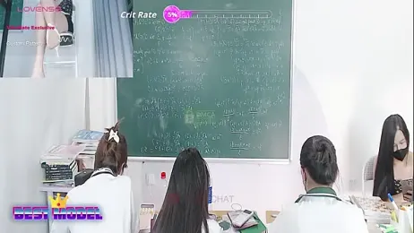 _Math_ webcam model stream image