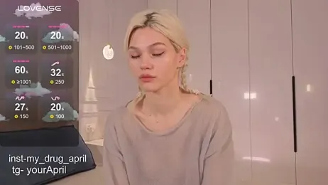 MyApril webcam stripchat model stream image