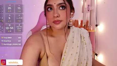 ashalisha webcam model stream image