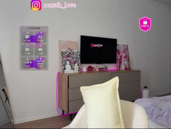 Roxysh webcam model stream image