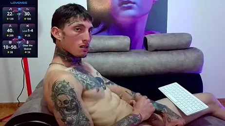 InkAndFury webcam model stream image