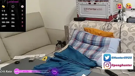 Hunter-peng webcam stripchat model stream image