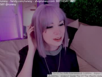 runesy webcam model stream image