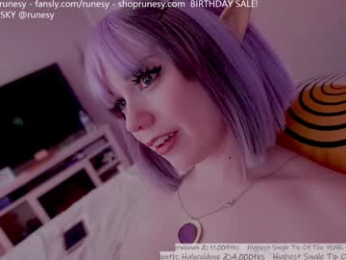runesy webcam model stream image