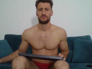 Chris Aron webcam flirt4free model stream image