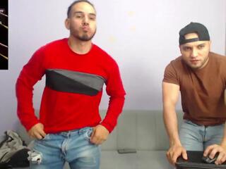 Aron &amp; Jhustin webcam flirt4free model stream image