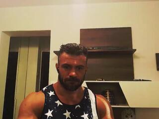 Markus Borgoff webcam model stream image
