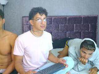 Ethan &amp; Milo &amp; Jared &amp; Farid webcam model stream image