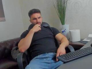 Jeff Richi webcam model stream image