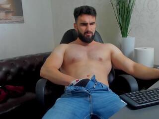 Jeff Richi webcam flirt4free model stream image