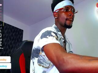 Aron Collins webcam model stream image