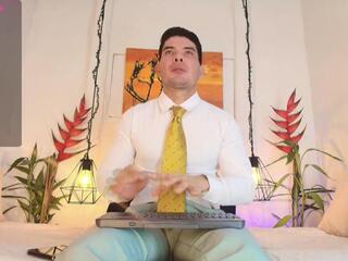 Andrew Hallss webcam model stream image