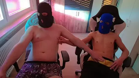TwoMenOneFire webcam model stream image