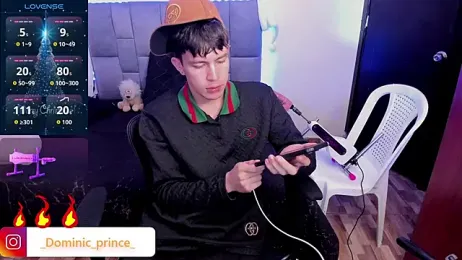 DominicPrince webcam model stream image