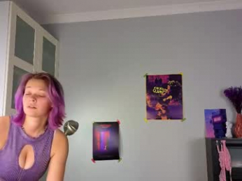 new_purple webcam model stream image