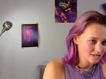 new_purple webcam model stream image