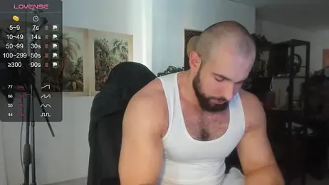 Musculus6 webcam model stream image