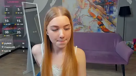 FloraBonde webcam model stream image