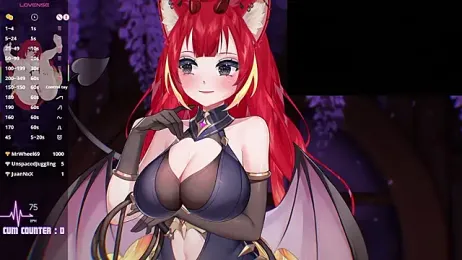 LewdFoxy_VT webcam model stream image