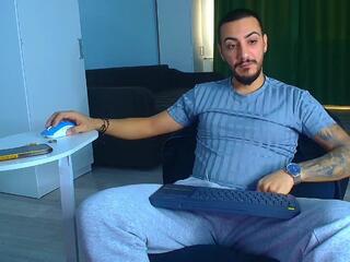 Andrew Bannerr webcam model stream image