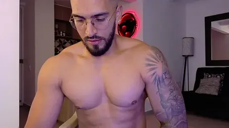tony_muscle webcam model stream image
