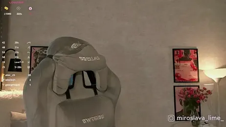 MiroslavaLime webcam model stream image