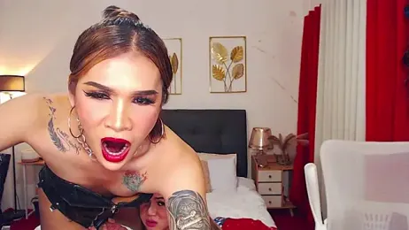TwoAsianWildTs webcam model stream image