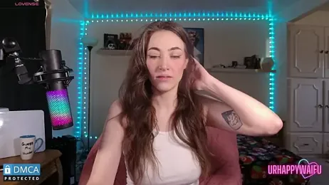 urhappywaifu webcam model stream image