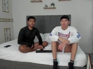 Jampier Oliver &amp; Mike Parket webcam flirt4free model stream image