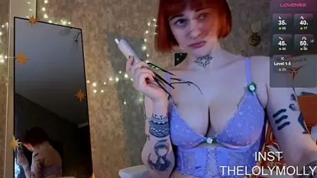 LolyMolli webcam model stream image