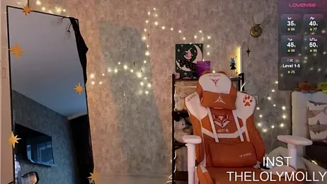 LolyMolli webcam model stream image