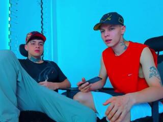 Maxx Williamm &amp; John Sally webcam flirt4free model stream image