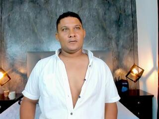 Liam Carters webcam model stream image