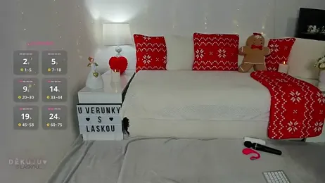 KVerunce webcam model stream image