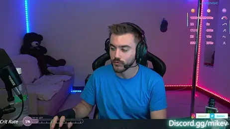 Mikev webcam model stream image