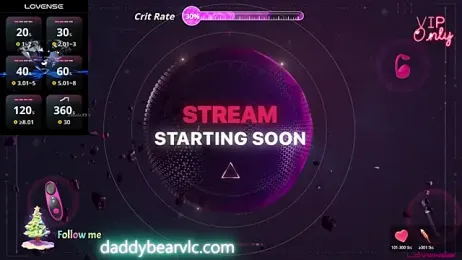 DaddybearVLC webcam model stream image
