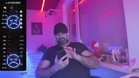 HAIR-MAN webcam model stream image