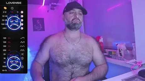 HAIR-MAN webcam model stream image