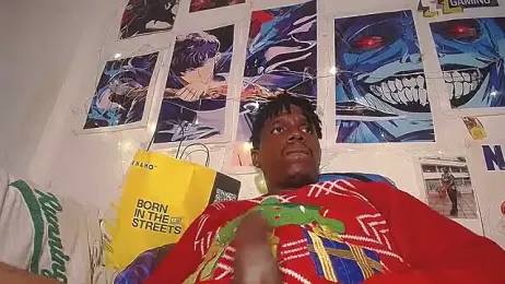 BlackRunning webcam model stream image