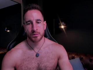 Adam Acker webcam flirt4free model stream image